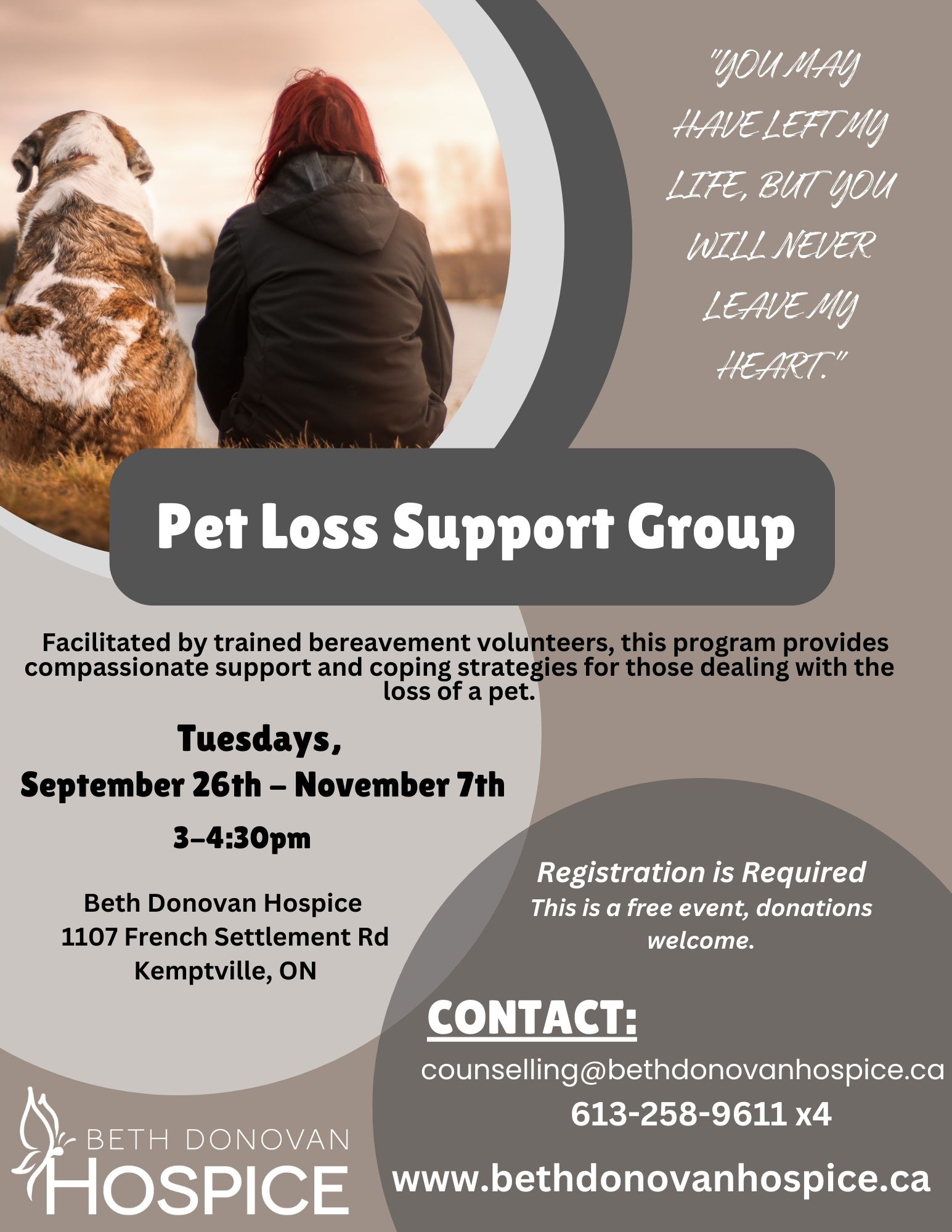 Pet Loss Support Group