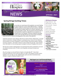 Your Community Hospice News - Spring 2021
